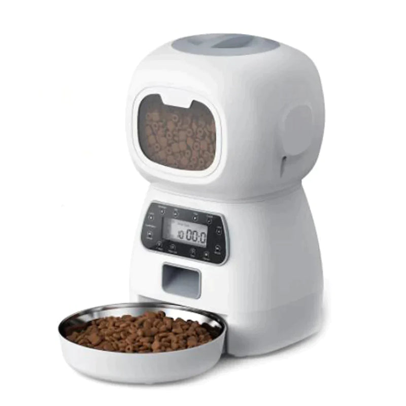 Alimentador Automático para Cães e Gatos - NC World 