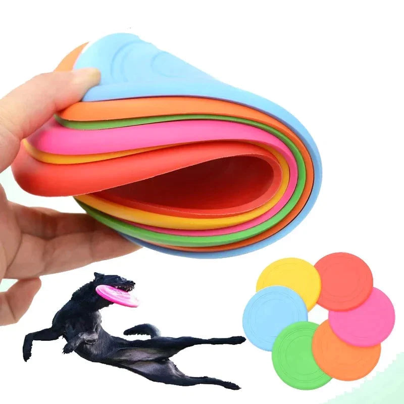 Disco de silicone - brinquedo para pet - NC World 
