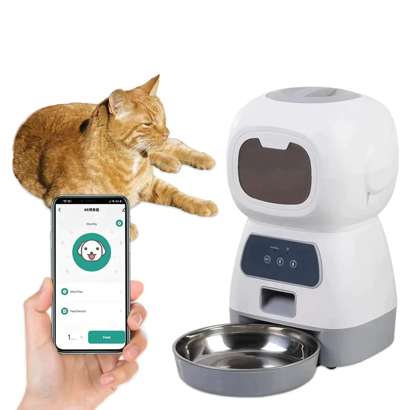 Alimentador Automático para Cães e Gatos - NC World 